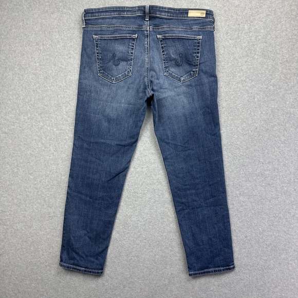 Adriano Goldschmied Women's The Stilt Crop Cigarette Crop Jeans Size 31 - Picture 4 of 9